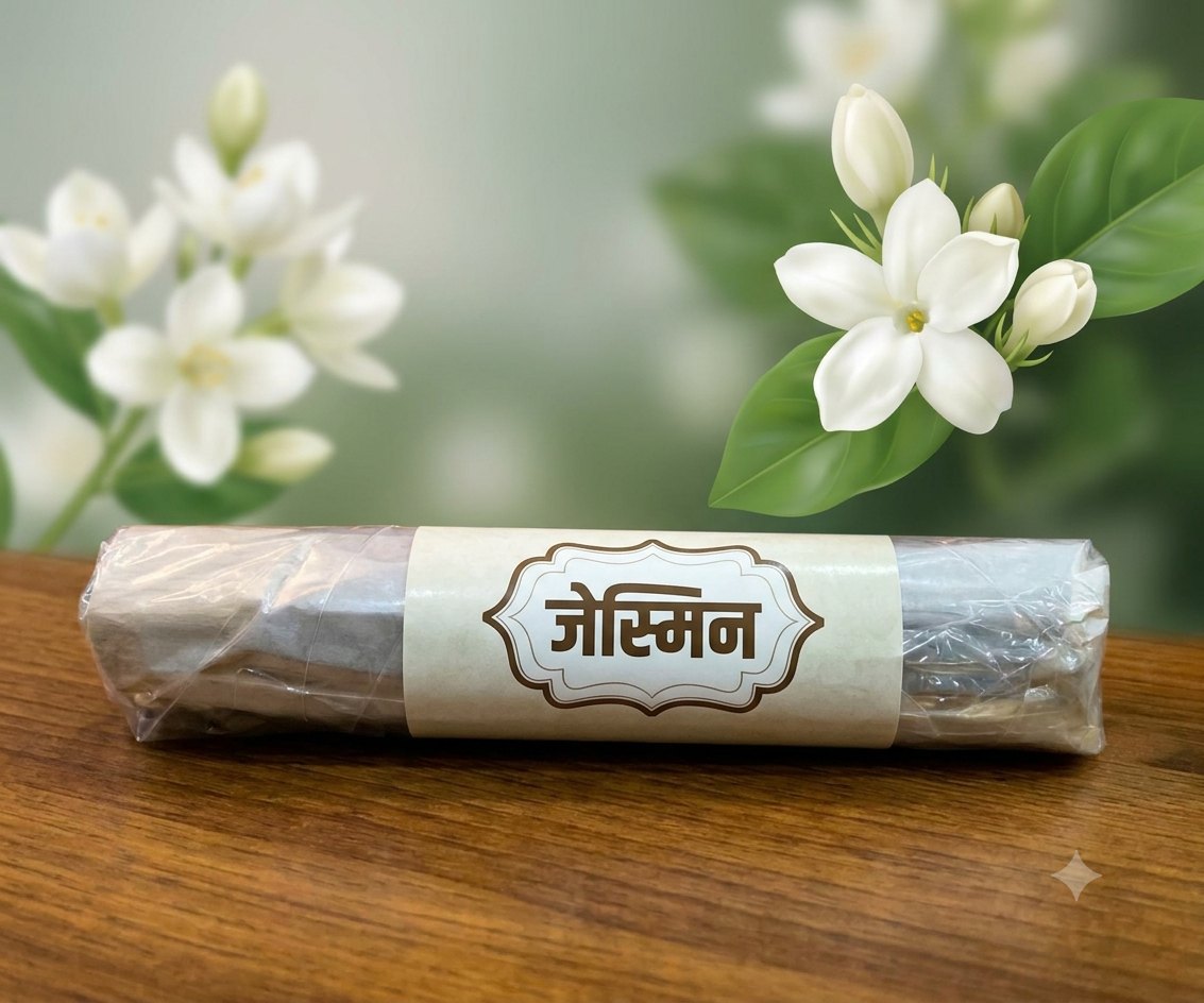 The Sacred Jasmine Incense Sticks — Bamboo-Free