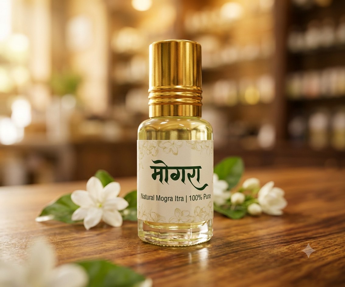 The Sacred Mogra Itra (मोगरा इत्र)
