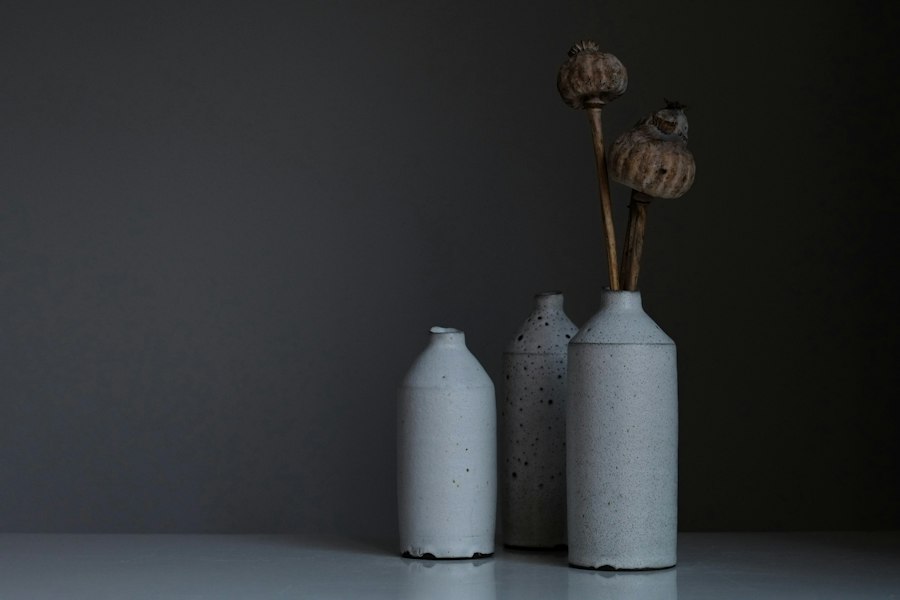 Handcrafted ceramic detail